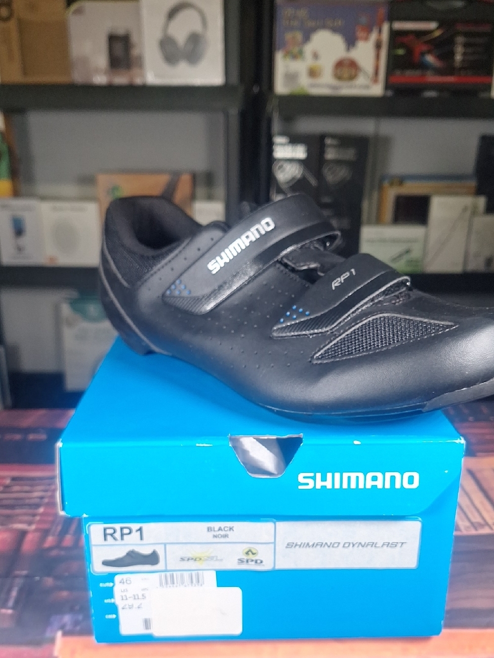 Shimano RP1 Black Men's Cycling Shoe